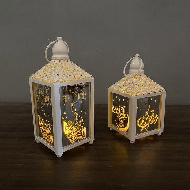Iron lantern home furnishings for Eid al Fitr
