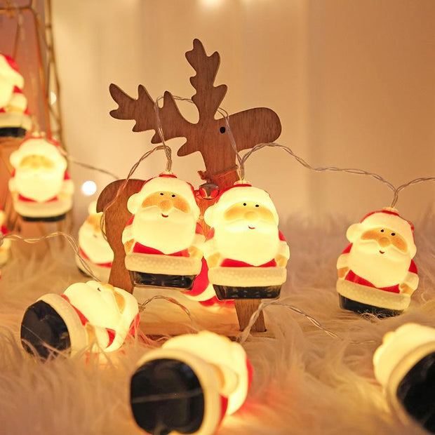 Santa Claus headlamp string light