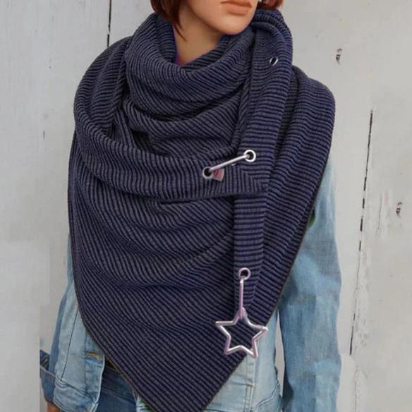 Velvet keep warm scarf