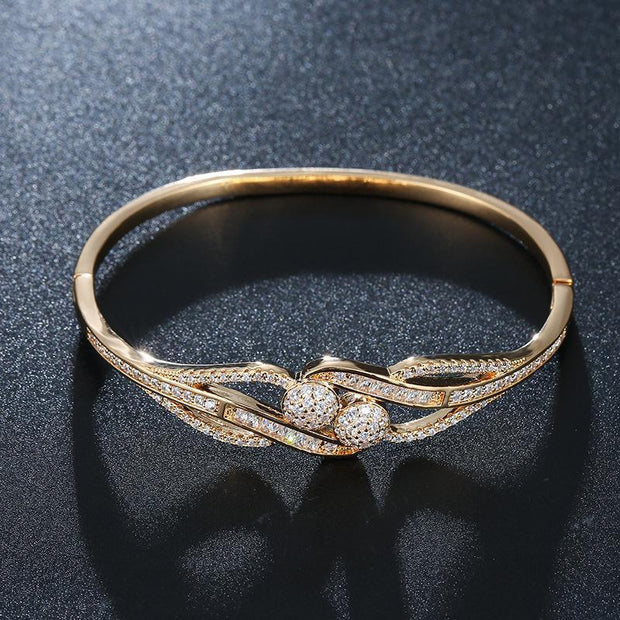 Geometric hollow star silver bracelet ring